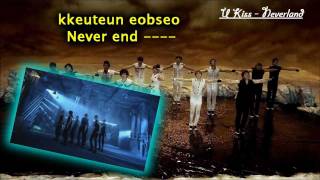 Neverland  U Kiss KaraokeInstrumental [upl. by Eceirehs]