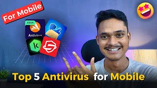 Top 5 best antivirus for Smartphone  Best antivirus App for iPhone amp Android [upl. by Norvil]