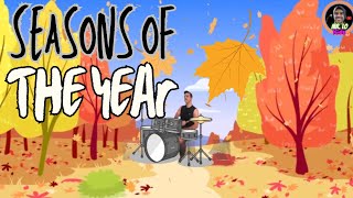 Seasons of the YEAR song  Estações do Ano em inglês [upl. by Dredi47]