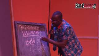 Tr Mpamire takes the crowd to the bush  Latest African Comedy by FunFactory Uganda 2020 [upl. by Eilsek806]