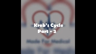 Krebs Cycle  Part 2  Explained Clearly [upl. by Shepperd70]