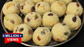 Rava Laddu 10 मिनट में बिना चाशनी नये तरीके का दानेदार हलवाई जैसे लड्डु वो भी सस्ते में Rava Laddu [upl. by Etnoj594]