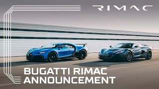 Bugatti Rimac Announcement [upl. by Oicnecserc839]