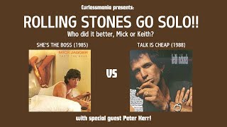 Rolling Stones Solo Battle Shes the Boss 1985 vs Talk is Cheap 1988 [upl. by Norrahs]