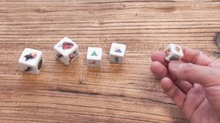 Custom Printed Dice [upl. by Yelkrab94]