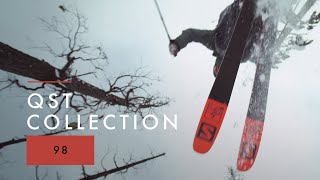 Skiers Nico Vugnier amp Mike Douglas Discuss the New QST 98  Salomon Freeski [upl. by Acirderf]