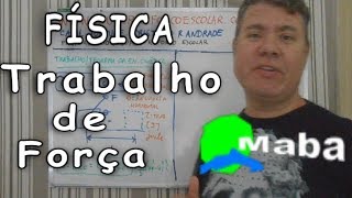 ENERGIA MECÂNICA  forças Teorema da Energia Cinética [upl. by Survance384]