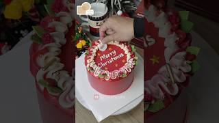 Merry Christmas Cake Ideas Part 22  shorts cake merrychristmas cakefun vuongtroncake [upl. by Northington]