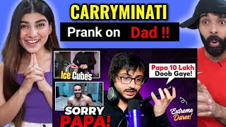 CARRYMINATI  EXTREME DARE HIGHLIGHTS  Reaction [upl. by Poppy]