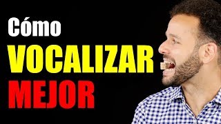 Cómo CALENTAR LA VOZ para HABLAR BIEN EN PÚBLICO  Ejercicio de Vocalización para una Voz Potente [upl. by Kolnos]