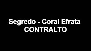 04 Segredo  Coral Efrata  Baixo [upl. by Button]