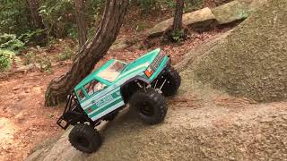 Gmade GS02 BOM 110 Scale Crawler In Action [upl. by Ahdar]