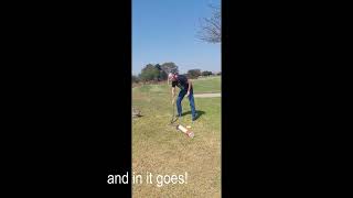 Highly venomous Spitting Cobra on Golf course [upl. by Yenetruoc]