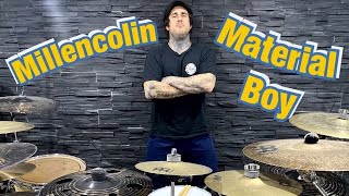 Millencolin  Material Boy drum cover [upl. by Euqinad387]