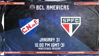 Nacional URU vs São Paulo BRA  BCL Americas [upl. by Ahseikan]