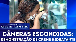 Demonstração de Creme Hidratante  Câmeras Escondidas 060518 [upl. by Mira]