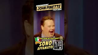 🤣 John Pinette  SONO AFFAMATO 🇮🇹 🍕 Feed Me Im Starving 😆 comedy shorts funny food italy [upl. by Vedette838]