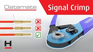 Crimping amp Assembly Guide ǀ Datamate highreliability connectors [upl. by Slade807]