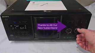 Bobby Preshipping Video 00069979 Sony DVD Player DVPCX985v [upl. by Goodspeed486]