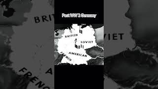 Post WW2  How Germany was Split Up ww2 militaryhistory worldwar2 history [upl. by Naillil]