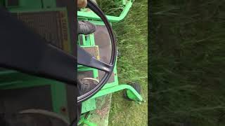 DeutzAllis CFC18 mowing [upl. by Talie898]