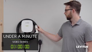 Under a Minute – Leviton PlugIn EV Series Smart Home EV Charger [upl. by Daria]