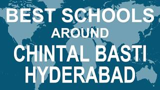 Schools around Chintal Basti Hyderabad CBSE Govt Private International  Total Padhai [upl. by Siram]