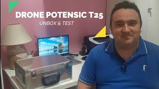 Drone Potensic T25  Unbox amp Test [upl. by Gannie]