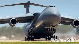 Large Military Aircraft in Oshkosh  EAA AirVenture Oshkosh 2022 [upl. by Marbut43]