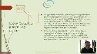 Loose Coupling​ Prensibi Nedir 2  Design Principles Eğitimleri [upl. by Dierdre135]