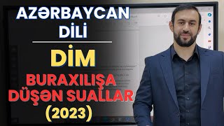 Azərbaycan dili Buraxılışa düşən suallar ÖZÜNÜ YOXLA [upl. by Oiuqise]