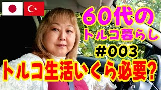 【60代のトルコ暮らし】003 トルコ生活にいったいお金はいくら必要なのか今日のおやつはEkler2024 [upl. by Tedd]