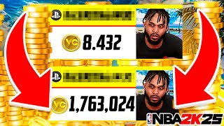 NEW NBA 2K25 UNLIMITED VC GLITCH 🤑 500K VC IN 1 HOUR VC METHOD NBA 2K25 [upl. by Rolyat524]