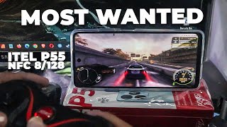 Most Wanted PS2  AetherSX2  Itel P55 NFC  UNISOC T606  Emulator Test [upl. by Tonry]