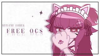 Free ocs Gacha club Girls ocs [upl. by William]