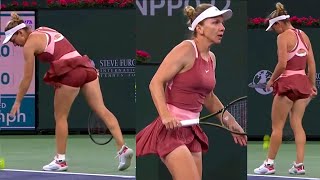 Simona Halep Highlights Indian Wells 2022 [upl. by Yauqram883]