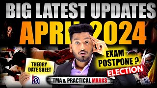 Most Important Nios Big Latest Updates April Exam 2024 Final Date Sheet Declare PracticalTMA Marks [upl. by Tailor]