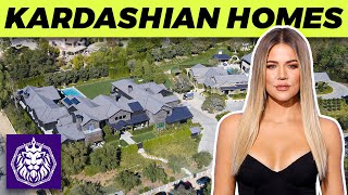 Exclusive Tour of Khloe Kardashians Million Dollar Homes [upl. by Lorene607]