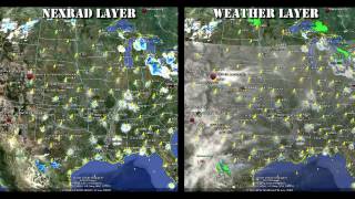 Nexrad Weather Control Creating Cloud Systems 101 [upl. by Isnyl]