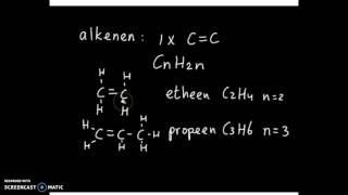 Koolstofchemie alkanen alkenen cycloalkanen en alkanolen [upl. by Potts]