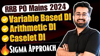 Mains DI  Variable Based DI  Arithmetic DI  Caselet  IBPS RRB PO Mains  Quant by Aashish Arora [upl. by Allx]