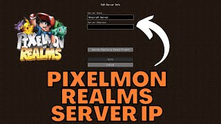 Minecraft Pixelmon Realms Server IP Address [upl. by Hershel]