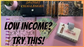 How to Save Money on a Fixed Income  Low Income Savings Challenges 2023  Dave Ramsey Inspired [upl. by Rudman]