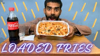 ASMR LOADED SPICY CHILLI CHEESE FRIES MUKBANG COMPILATION  PART 3 [upl. by Nahtnoj861]