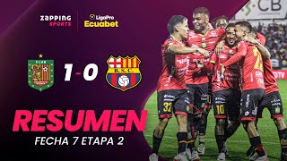 Deportivo Cuenca 1  0 Barcelona SC  Resumen Fecha 7  2da Etapa  LigaPro Ecuabet [upl. by Osborn]