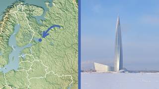 Why Russia Built a Skyscraper in the Middle of Nowhere [upl. by Euqinomad923]