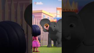 Hathi Raja Kahan Chale हाथी राजा कहां चले shorts hindikavita friendelephant shortvideo viral [upl. by Bell]