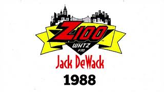 Jack DeWack on Z100 New York [upl. by Hatcher467]