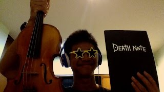 Death Note Opening 1 The WORLD  Nightmare Violin Cover [upl. by Olyhs]