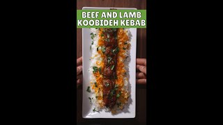 Beef And Lamb Koobideh Kebab Recipe  Easy And Quick [upl. by Atiuqrehs]